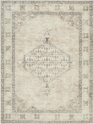 Lila Medallion Brown Area Rug