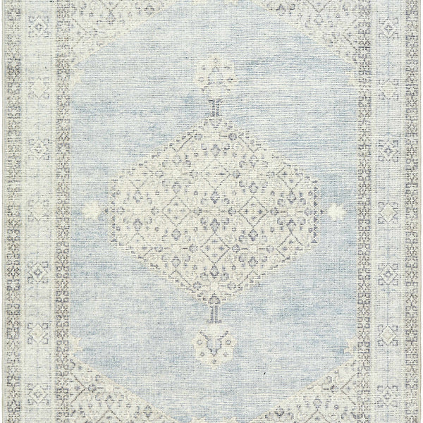 Lila Medallion Denim Area Rug