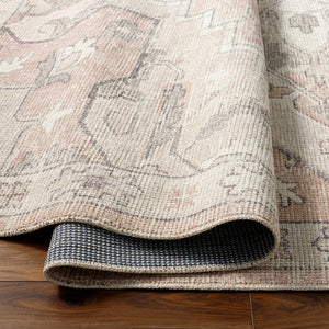Elle Medallion Taupe Area Rug