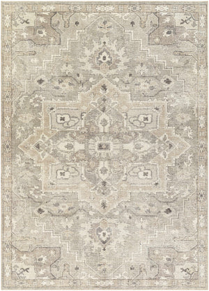 Elle Medallion Light Gray Area Rug