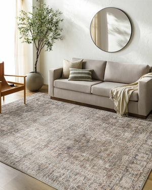 Marlene Medallion Brown Area Rug - Becki Owens x Livabliss