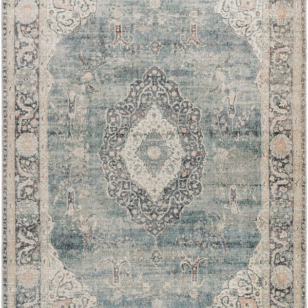 Marlene Medallion Blue Area Rug - Becki Owens x Livabliss