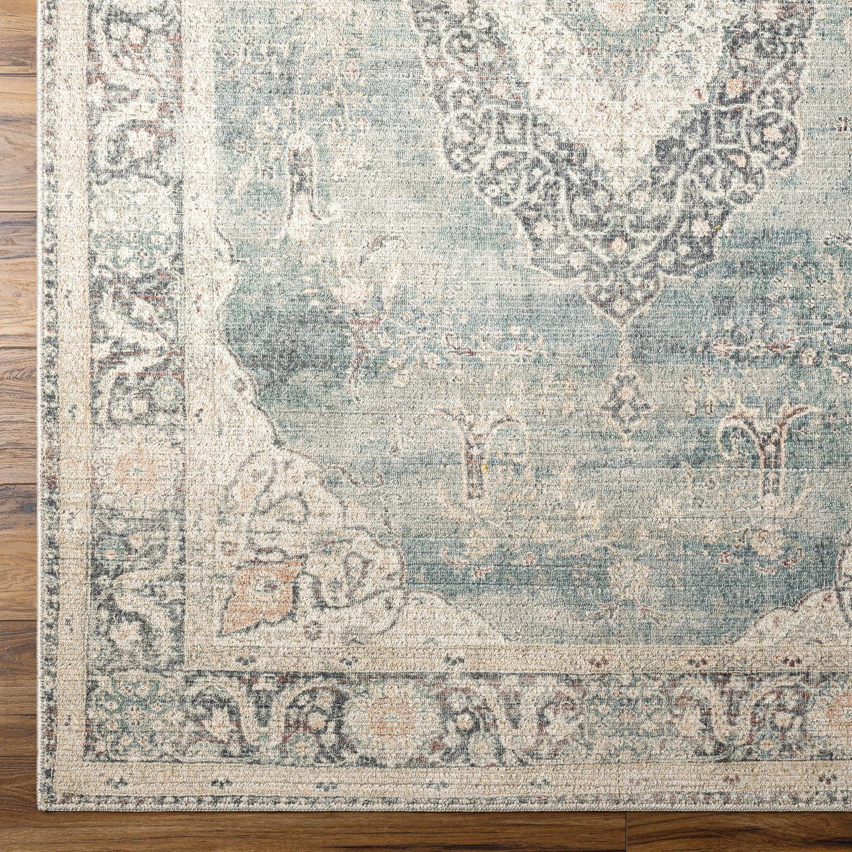 Marlene Medallion Blue Area Rug - Becki Owens x Livabliss