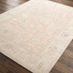 Marlene Damask Blush Area Rug - Becki Owens x Livabliss