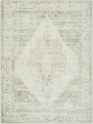 Luca Medallion Olive Area Rug