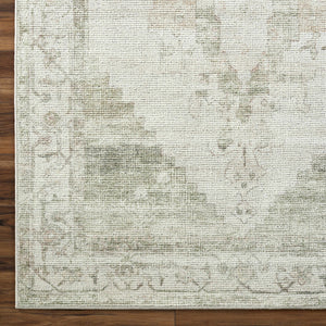 Luca Medallion Olive Area Rug