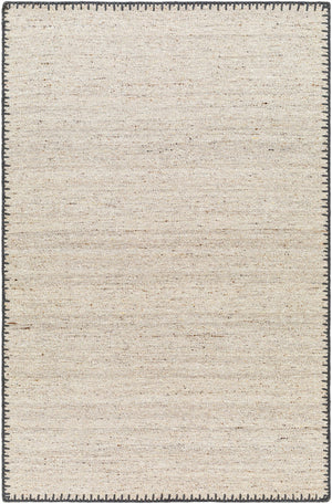 Ayumu Beige Hand Woven Wool Area Rug