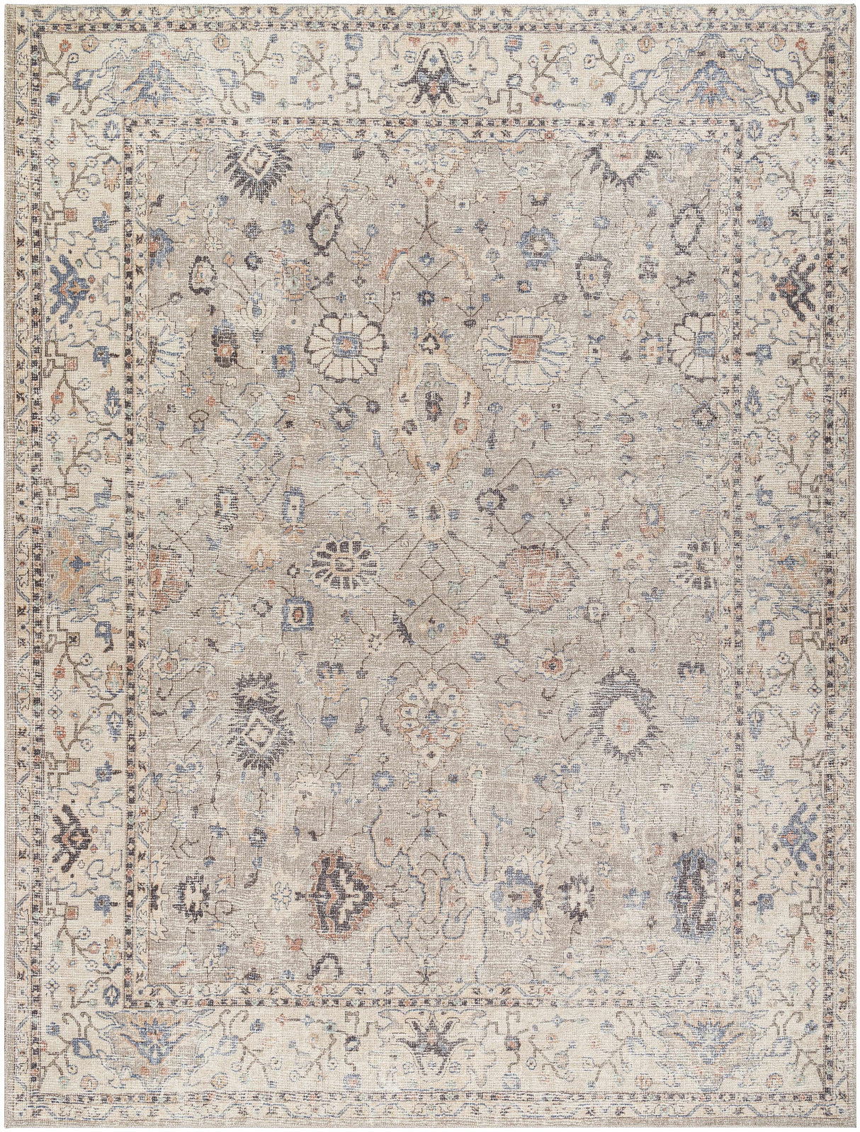 Davina Damask Beige - Becki Owens x Livabliss
