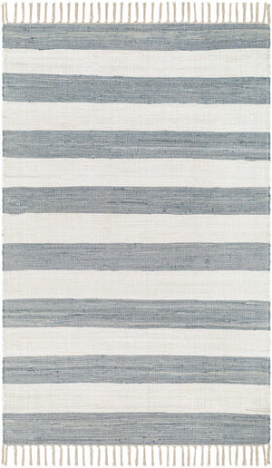 Moby Gray Blue Area Rug - Clearance