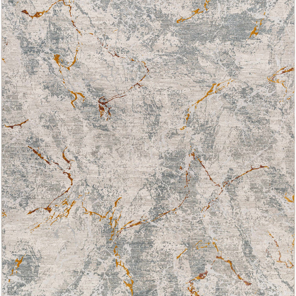 Asena Textured Rug with Fringes