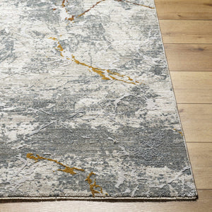 Asena Textured Rug with Fringes