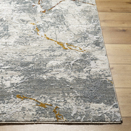 Asena Textured Rug with Fringes