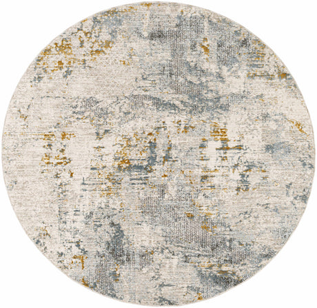 Chaya Textured Abstract Rug with Fringes