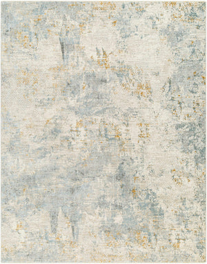 Chaya Textured Abstract Rug with Fringes