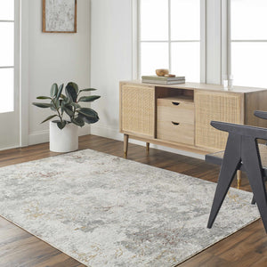 Edana Textured Rug with Fringes