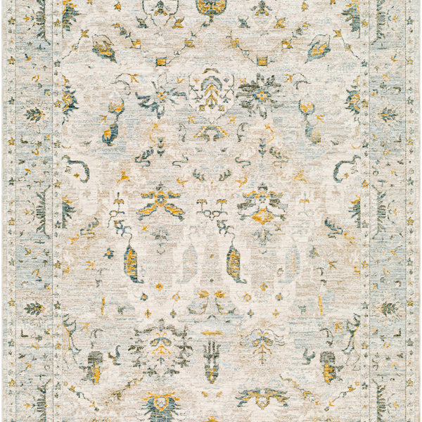 Emile Textured Rug with Fringes