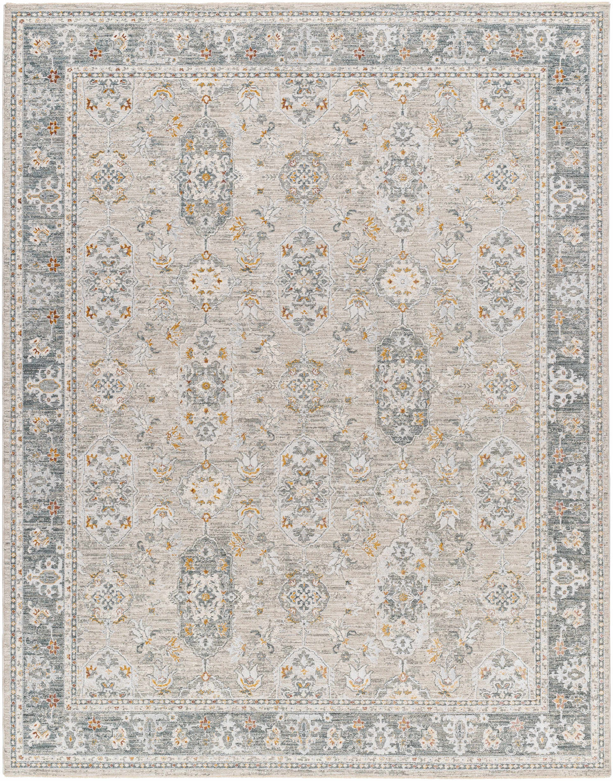 Greco Textured Rug with Fringes