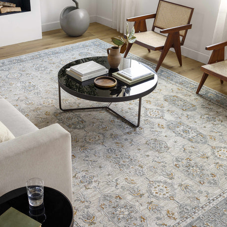 Greco Textured Rug with Fringes