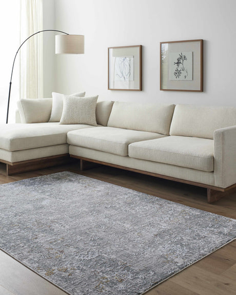 Ifama Textured Rug with Fringes
