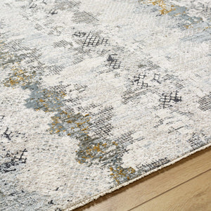Lalo Textured Rug with Fringes