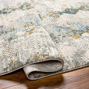 Lalo Textured Rug with Fringes
