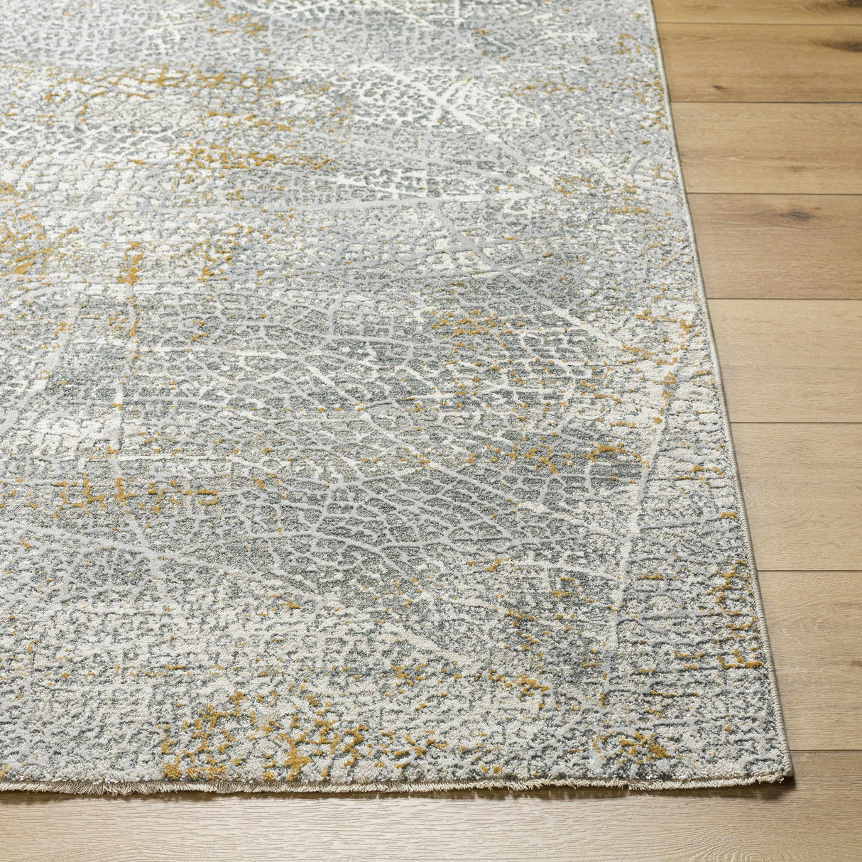 Mila Textured Rug with Fringes