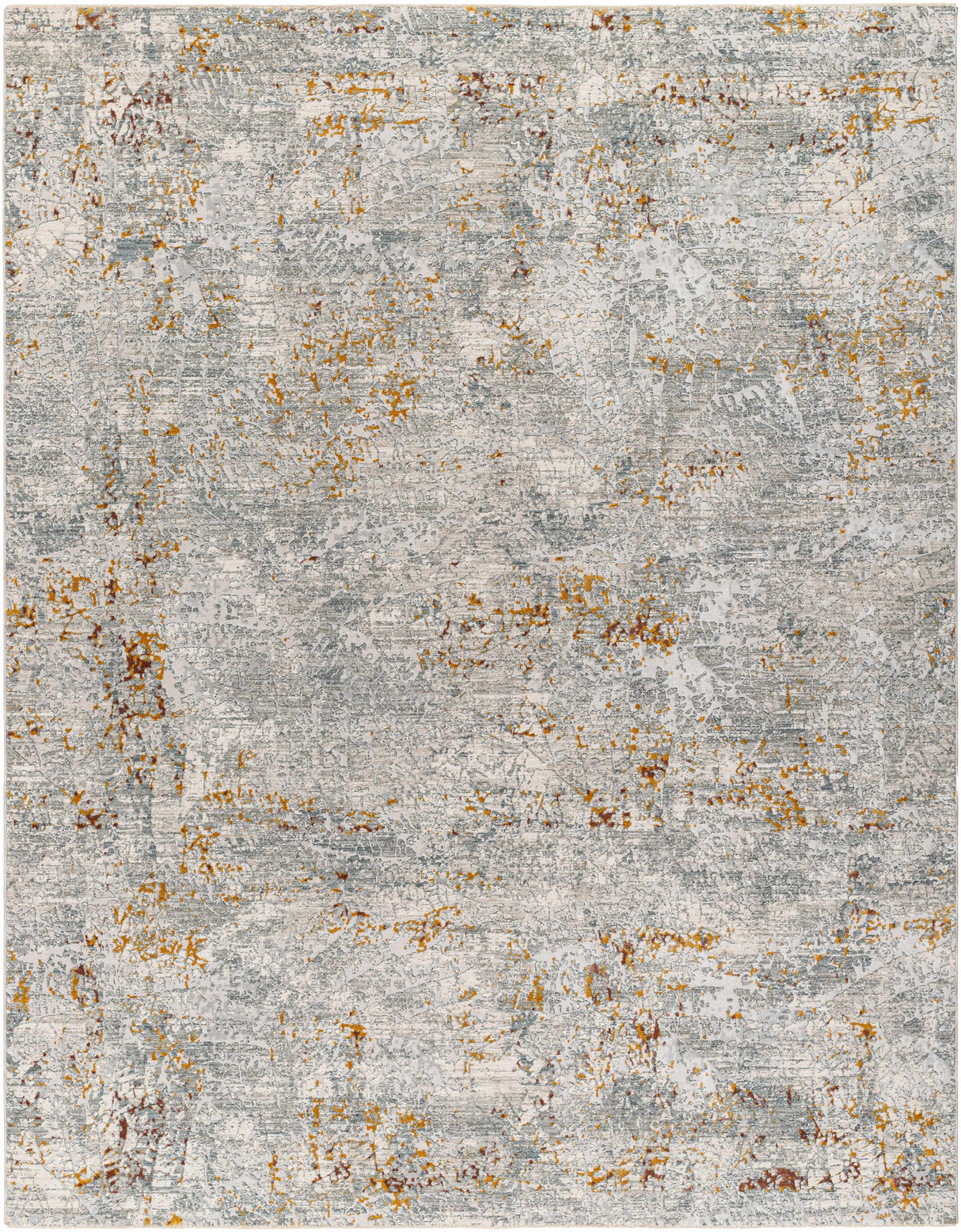 Moke Textured Rug with Fringes