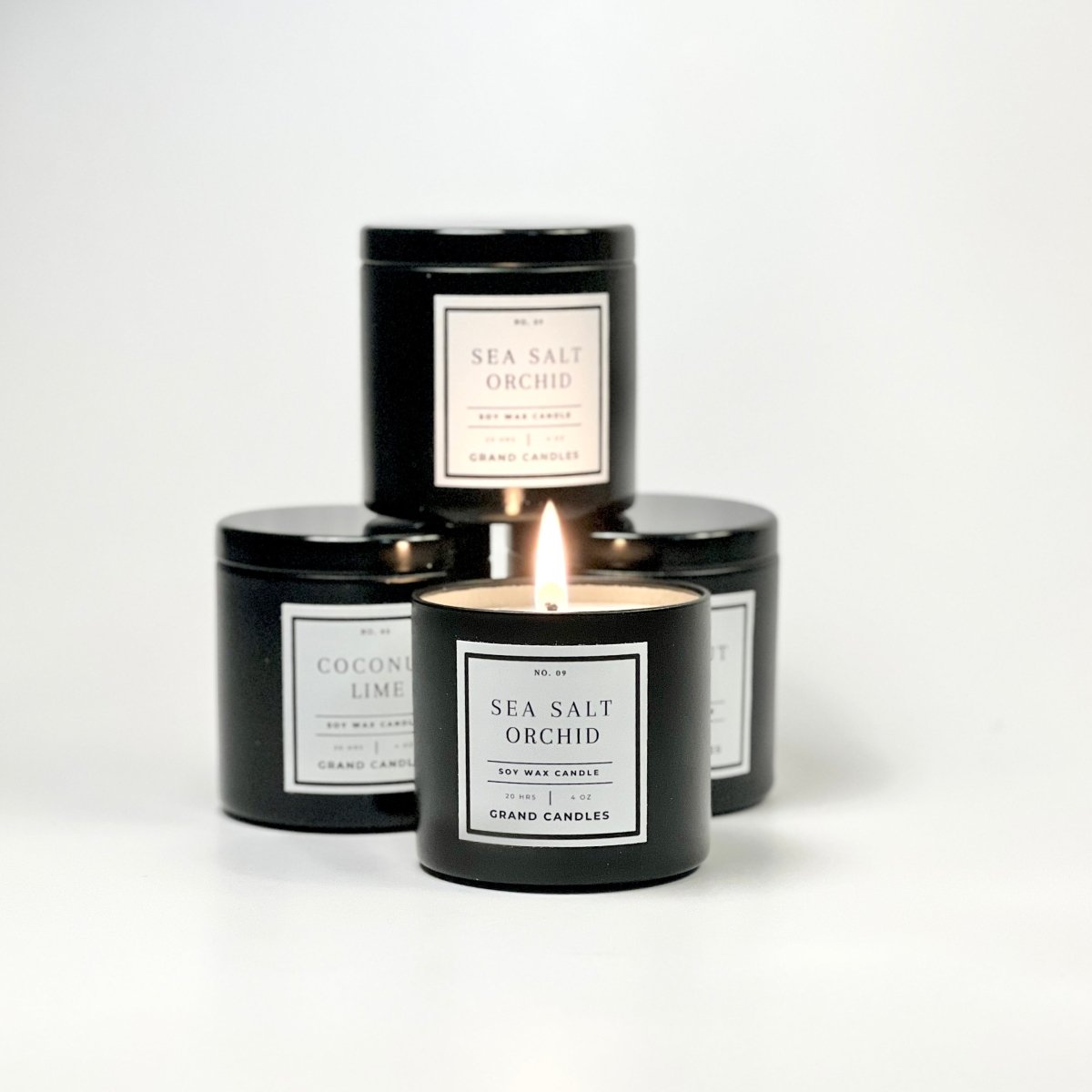 Sea Salt Orchid Candle