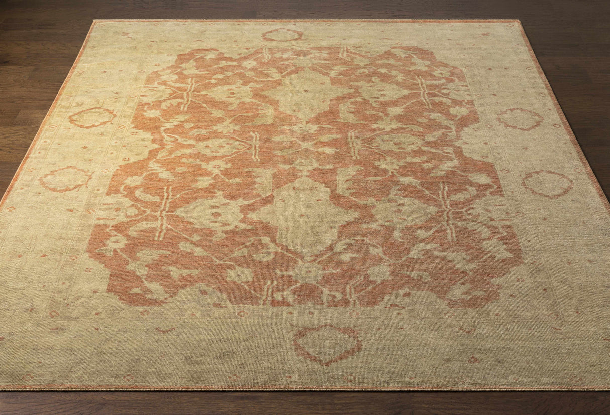 Seney Peach Area Rug - Clearance