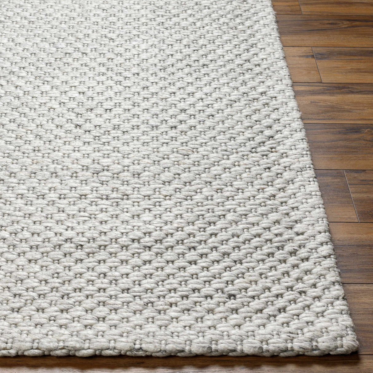 Kassa Gray Hand Woven Area Rug - Clearance