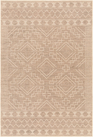 Halle Beige Washable Area Rug - Clearance