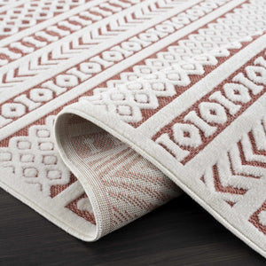Jove Orange Outdoor Rug - Clearance