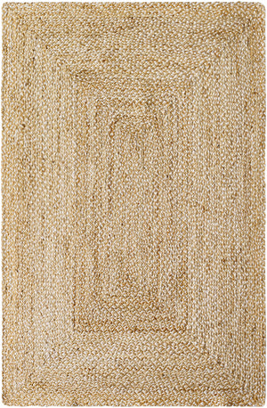 Elkie Beige Jute Area Rug - Clearance
