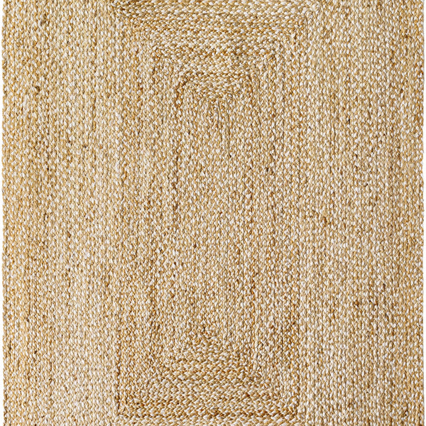 Elkie Beige Jute Area Rug - Clearance