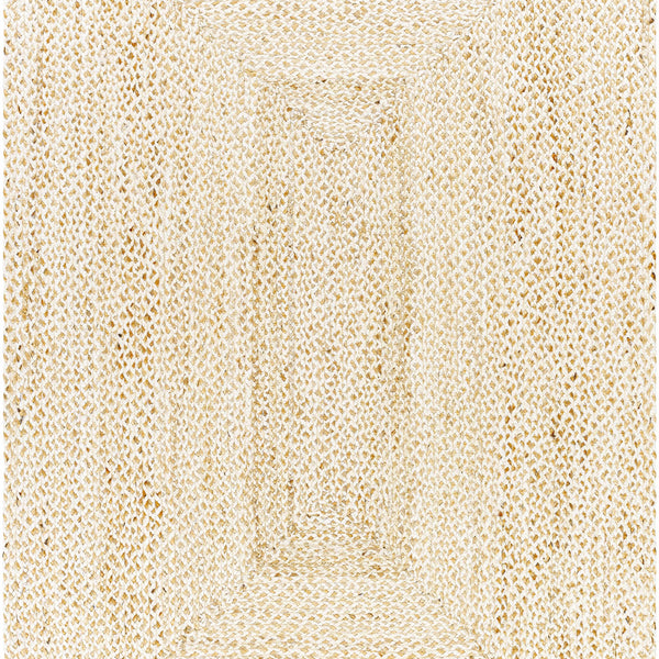 Elkie Cream Jute Area Rug - Clearance