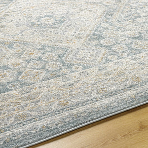 Sagen Blue Medallion Area Rug - Clearance