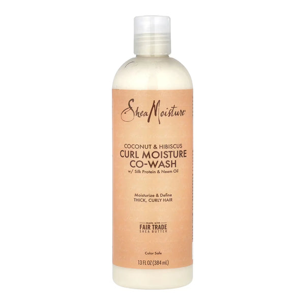 SheaMoisture Coconut & Hibiscus Curl Moisture Co-Wash 13 fl oz - New