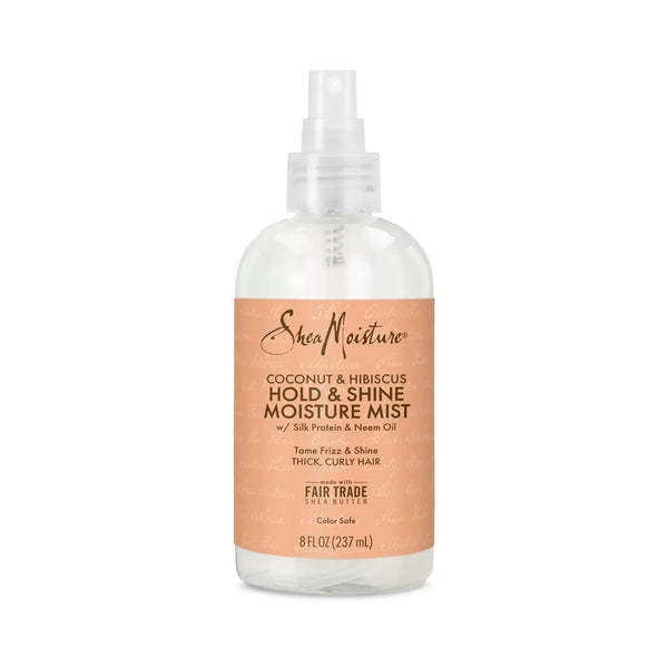 SheaMoisture Coconut & Hibiscus Hold & Shine Moisture Mist 8fl oz - New