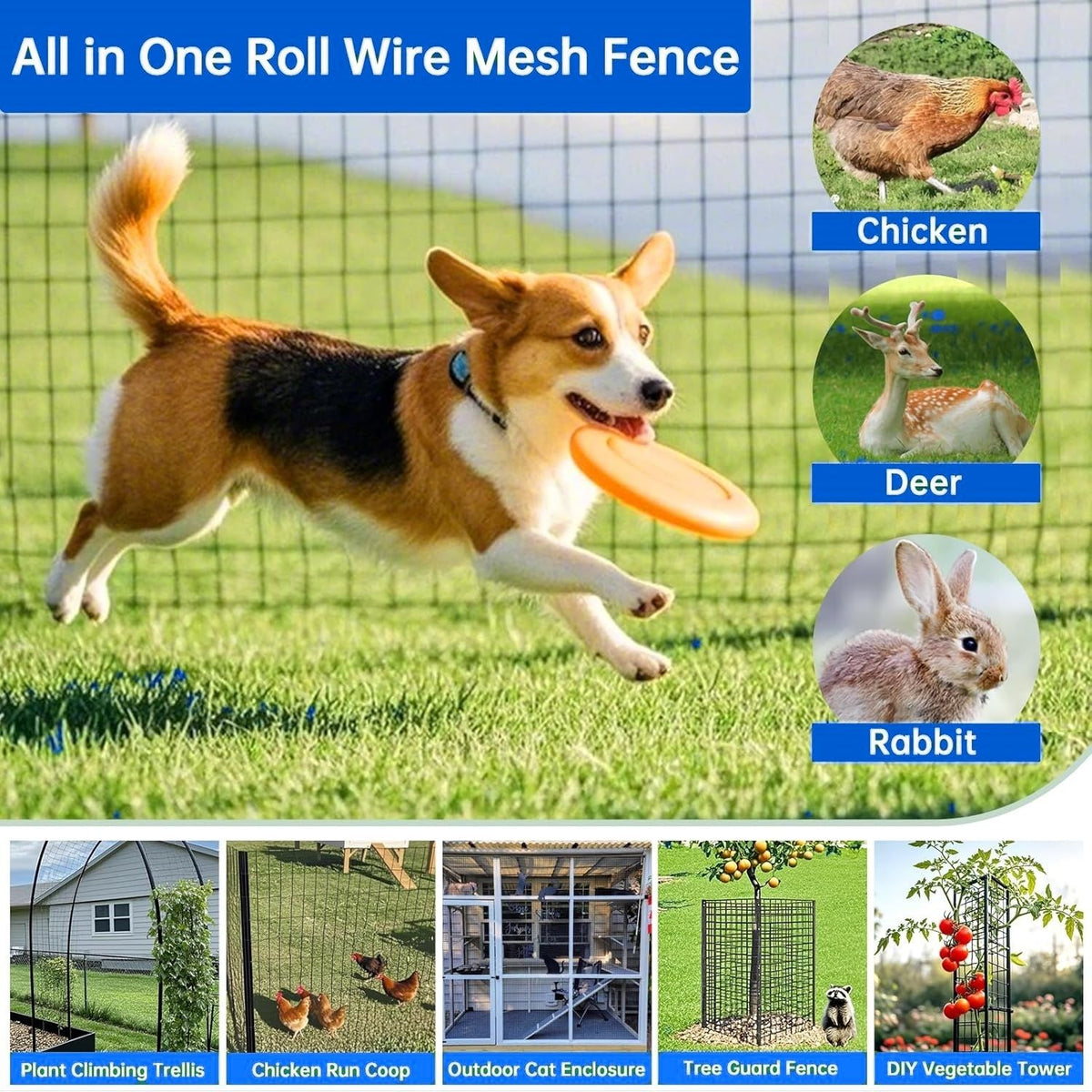 SHEN M Vinyl-Coated Metal Welded Wire Fence with PVC Coating - view 2