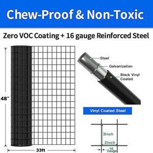 SHEN M Vinyl-Coated Metal Welded Wire Fence with PVC Coating - view 4