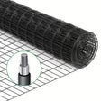 SHEN M Vinyl-Coated Metal Welded Wire Fence with PVC Coating in Black