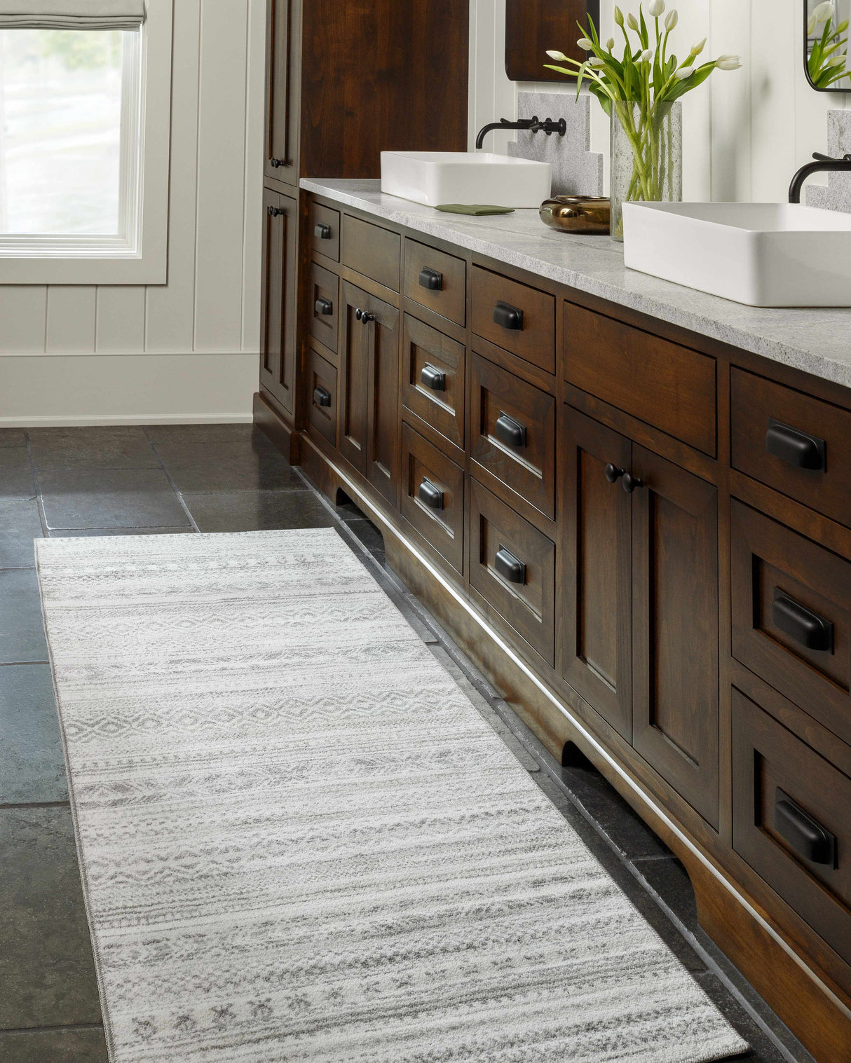 Gizeh Silverton Washable Area Rug - Clearance