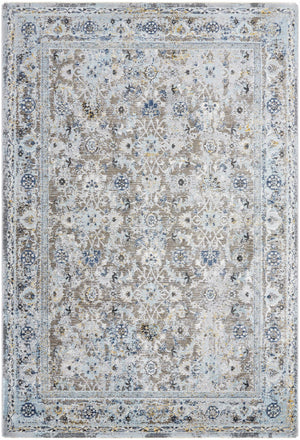 Finn Blue & Brown Area Rug - Clearance