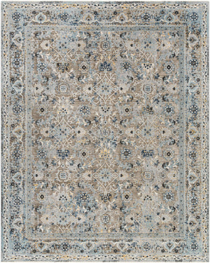 Finn Blue & Brown Area Rug - Clearance