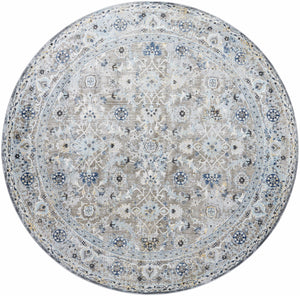 Finn Blue & Brown Area Rug - Clearance