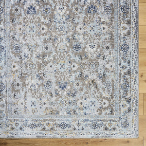 Finn Blue & Brown Area Rug - Clearance