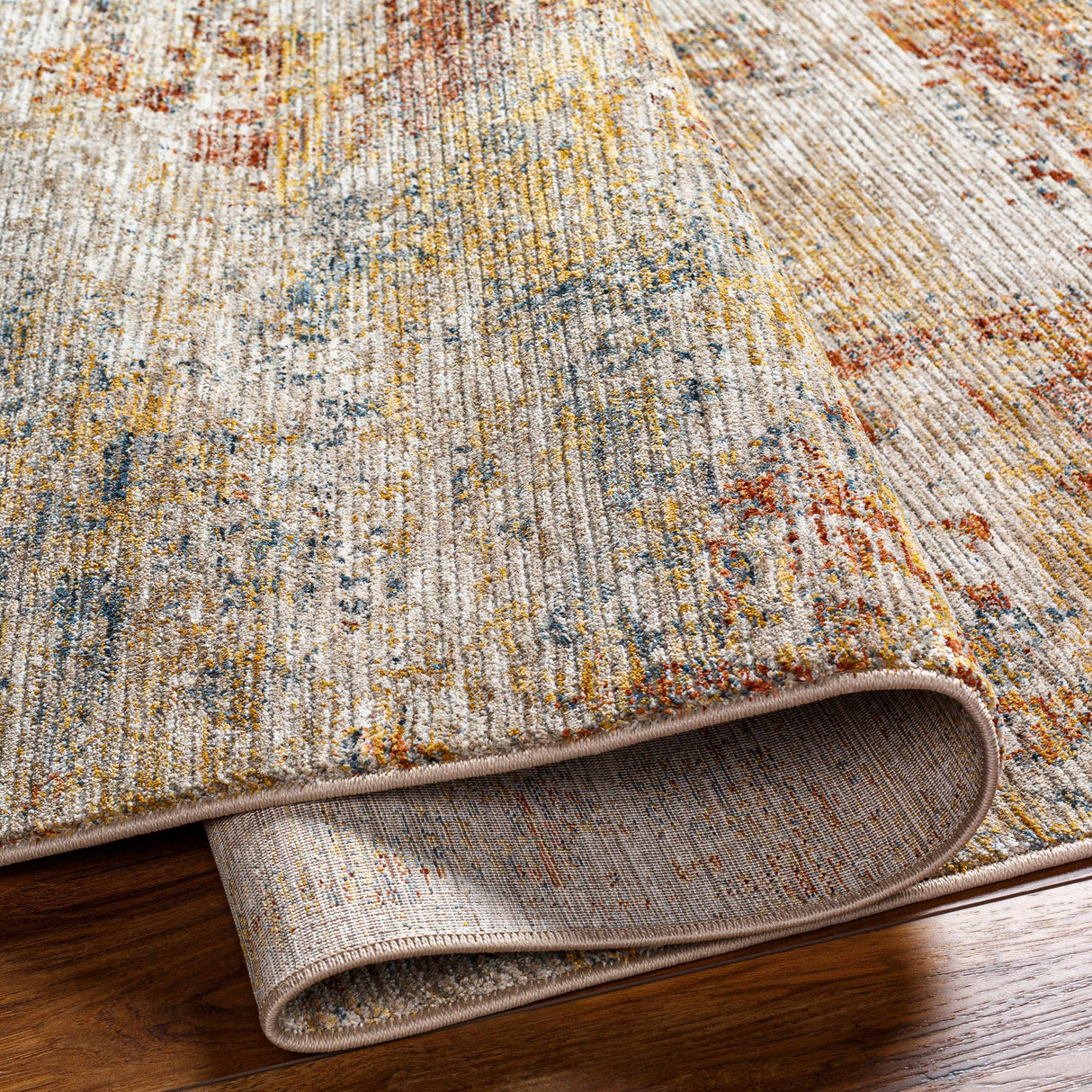 Chas Tan Rich Textured Traditional Rug