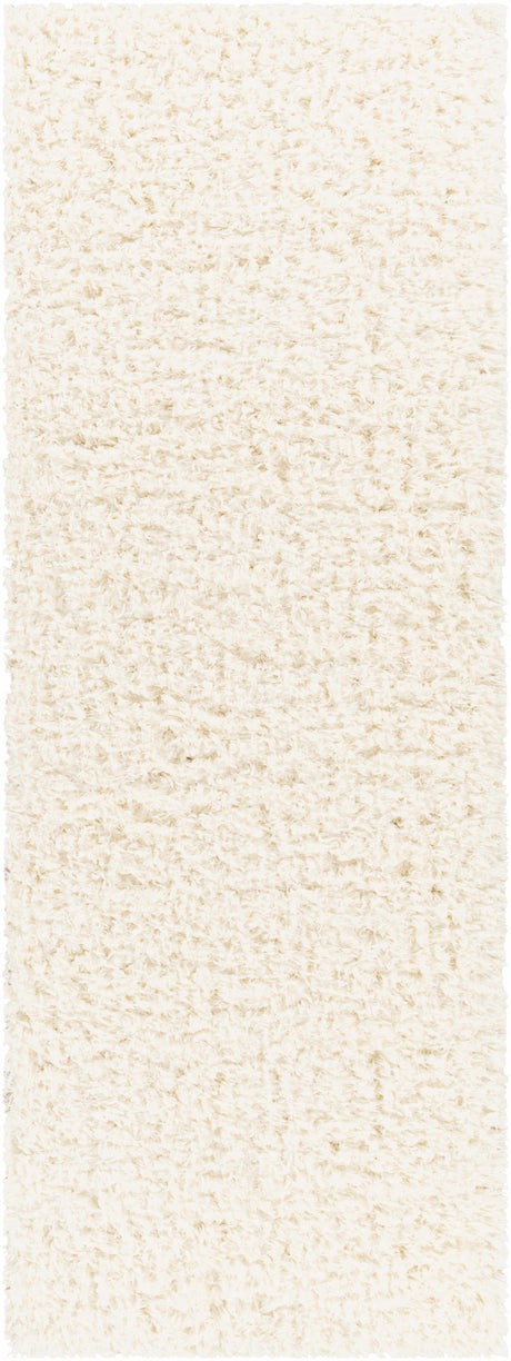 Siari Solid Cream Plush Rug
