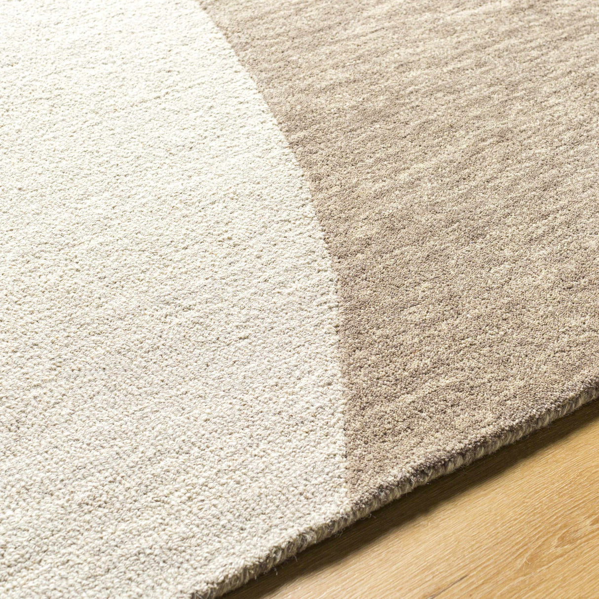 Cassiopeia Dark Brown & Beige Area Rug