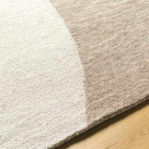 Cassiopeia Dark Brown & Beige Area Rug